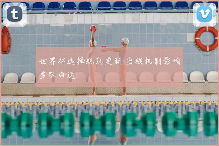 世界杯选择规则更新 出线机制影响多队命运