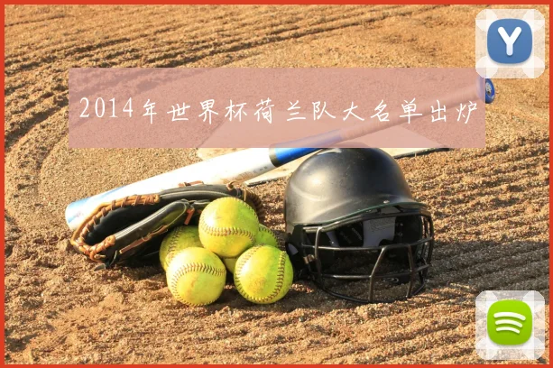 2014年世界杯荷兰队大名单出炉
