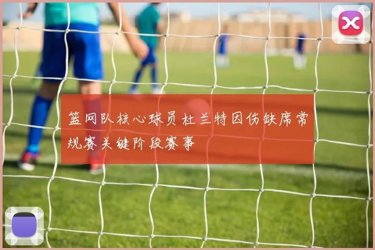 篮网队核心球员杜兰特因伤缺席常规赛关键阶段赛事